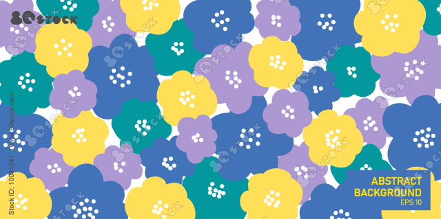 Cute hand drawn shapes and doodle design elements. Exotic flowers and plants. Abstract contemporary modern trendy vector illustration. Perfect for posters, instagram posts, stickers.