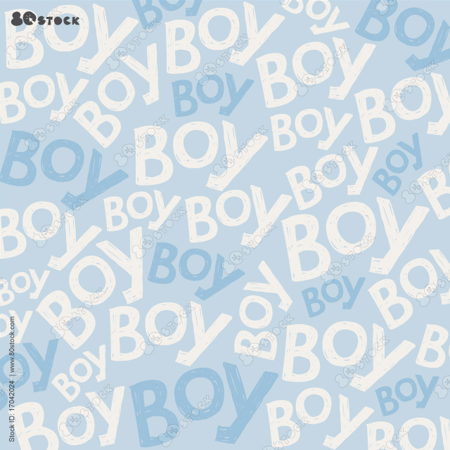 Baby boy shower blue Hand drawn seamless textures background childish design Cute vector illustration. Vector EPS 10